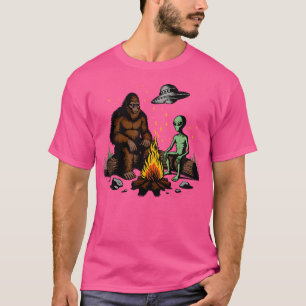 Camiseta Regalos De Fogata De Pie Grande Y Extranjera Para