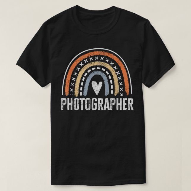 Camiseta Regalos de Fotógrafa para Mujeres Divertido Arcoír (Diseño del anverso)
