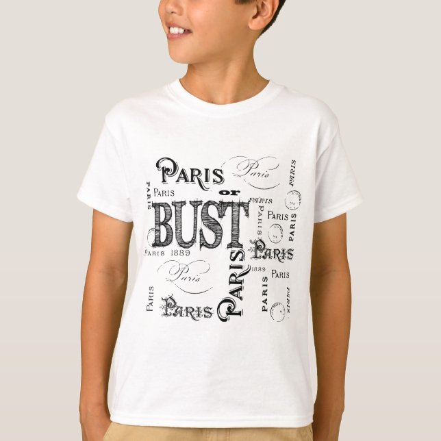 Camiseta Regalos de Francia y recuerdos de París (Anverso)