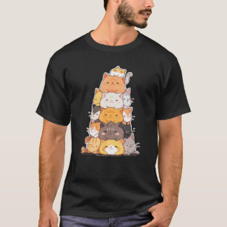 Camiseta Regalos de gato Cottagecore para niñas y mujeres d