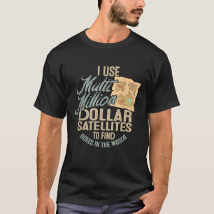 Camiseta Regalos de geocache para chicos y hombres que hace