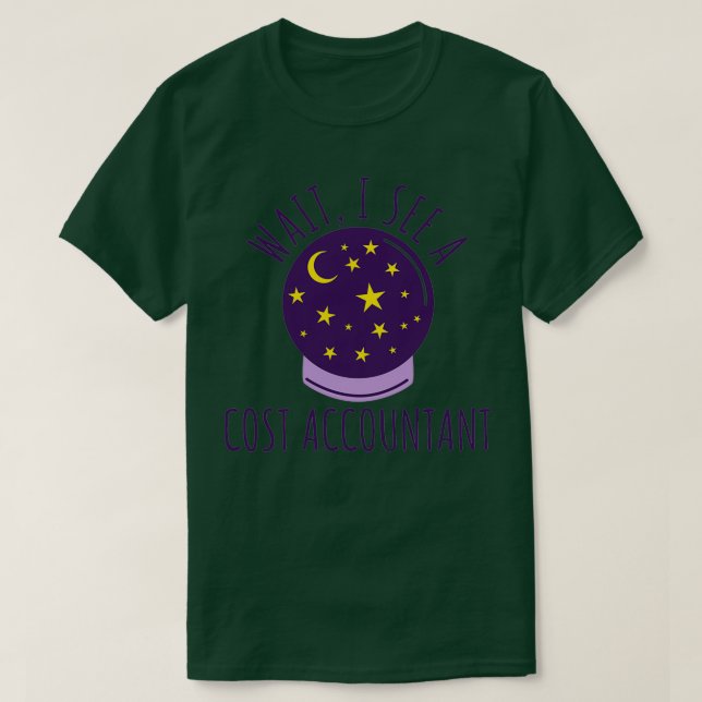 Camiseta Regalos de Graduación de Contadores de Costos Futu (Diseño del anverso)