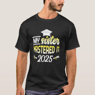 Camiseta Regalos de graduación de maestría para hermana 202