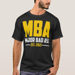 Camiseta Regalos de Graduación de MBA para el Graduado de M