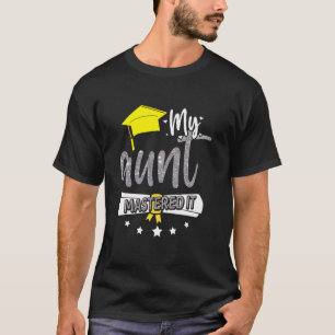 Camiseta regalos de graduación de tía licenciatura