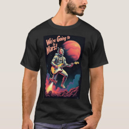 Camiseta Regalos de Graduación Diseño Gráfico Vamos a Marte