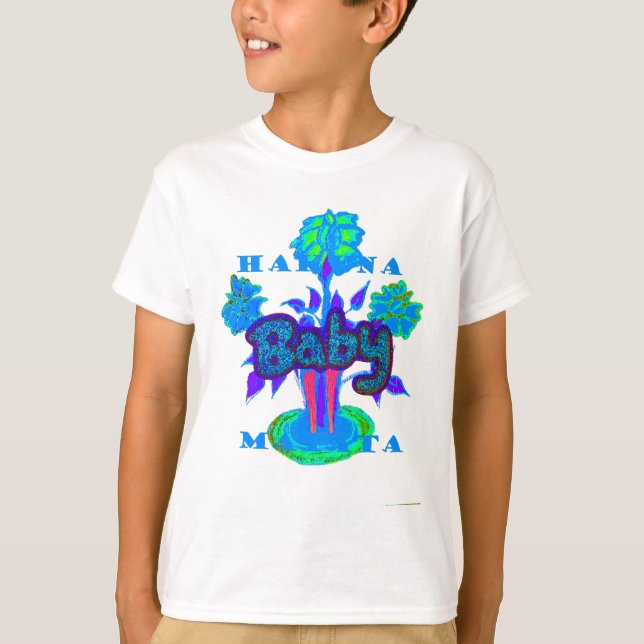 Camiseta Regalos de Hakuna Matata, bebé purpurina.png (Anverso)