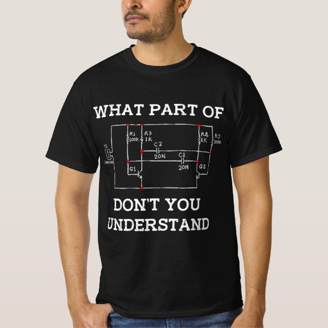 Camiseta Regalos de ingenieros eléctricos - Nervio de la pl (Anverso)