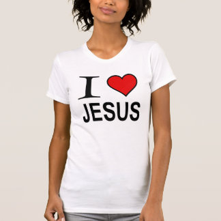 Camiseta Regalos de Jesús me encanta el logo de Jesús en la