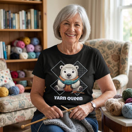 Camiseta Regalos de jubilación para mamá abuela que teje cr