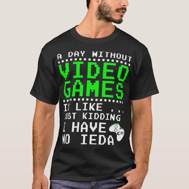 Camiseta Regalos de juego para niños adolescentes Tee jugad (Anverso)