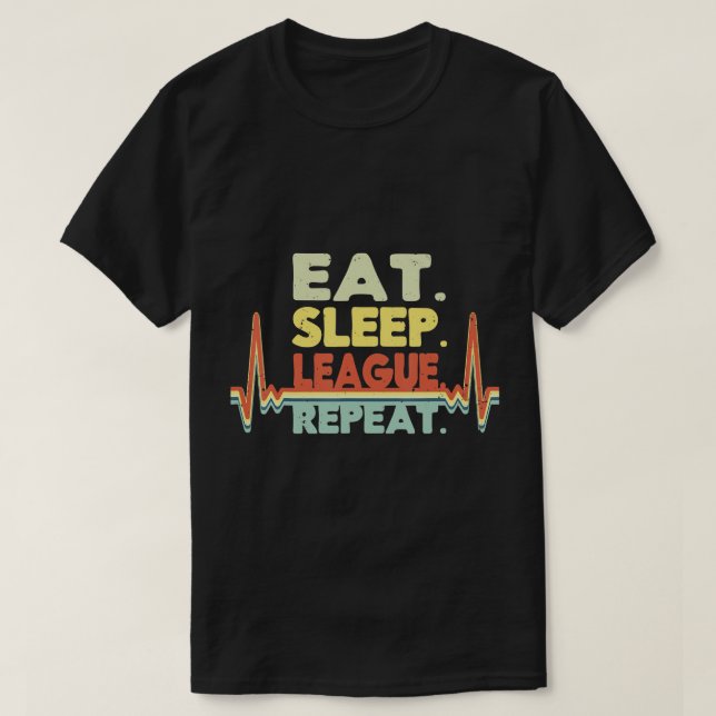 Camiseta Regalos de juegos de la Liga de Mercancías LOL par (Diseño del anverso)