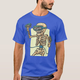 Camiseta Regalos de juegos de realidad virtual Co Esqueleto