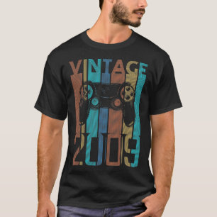 Camiseta Regalos De Juegos Vintage 2009 Para Juego De Chico