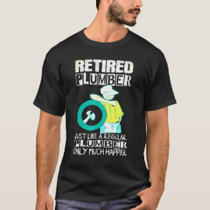 Camiseta Regalos De Jugadores De Telas De Plomero Retirados