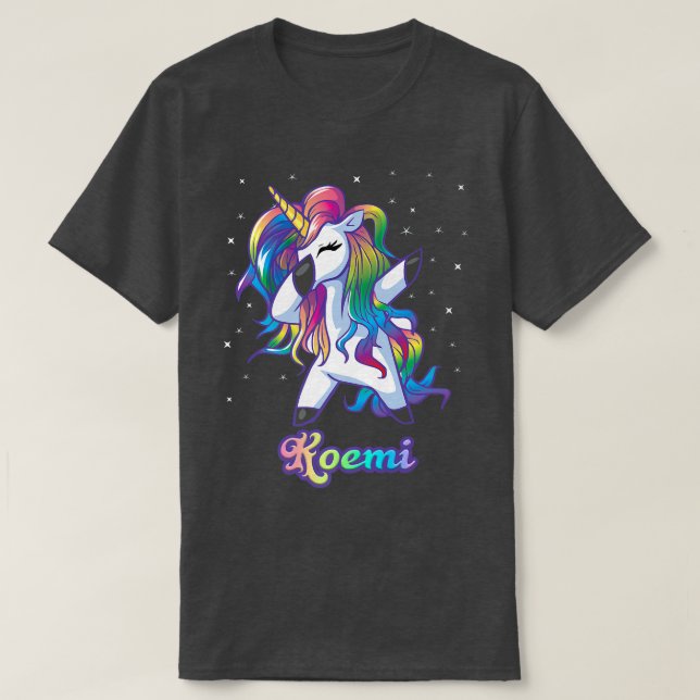 Camiseta Regalos De KOEMI Unicornio Para Chicas Regalos De  (Diseño del anverso)