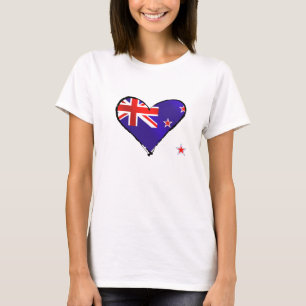 Camiseta Regalos de la bandera del corazón del amor de