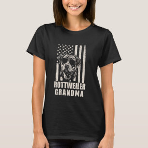 Camiseta Regalos de la bandera estadounidense de la abuela