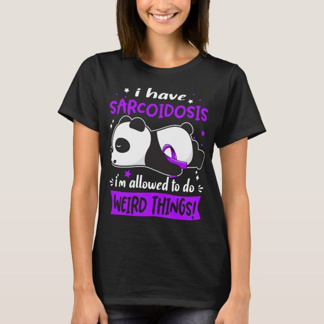 Camiseta Regalos de la cinta de opciones del mes de sensibi (Anverso)