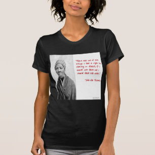 Camiseta Regalos de la cita de Harriet Tubman "Libertad o M