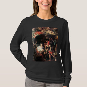 Camiseta Regalos de la escena de la Natividad para Navidade
