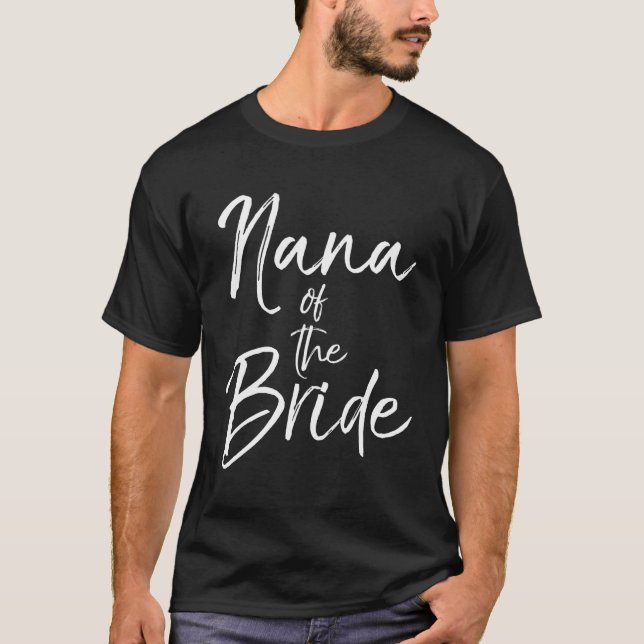 Camiseta Regalos De La Fiesta De Novias De La Familia Nana (Anverso)