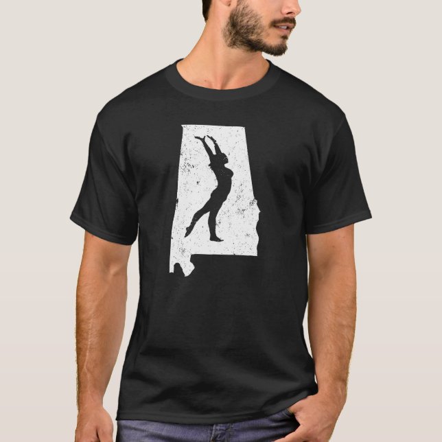 Camiseta Regalos de la gimnasia de Alabama para la gimnasia (Anverso)