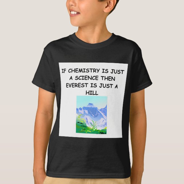 Camiseta Regalos de la QUÍMICA (Anverso)