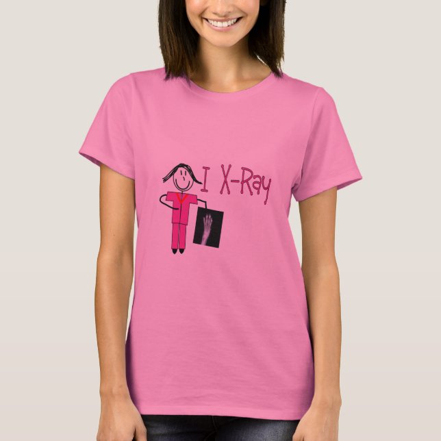 Camiseta Regalos de la tecnología de la radiografía (Anverso)