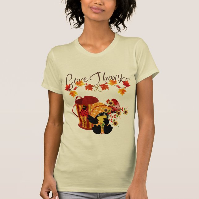 Camiseta Regalos de la temporada otoño de otoño (Anverso)