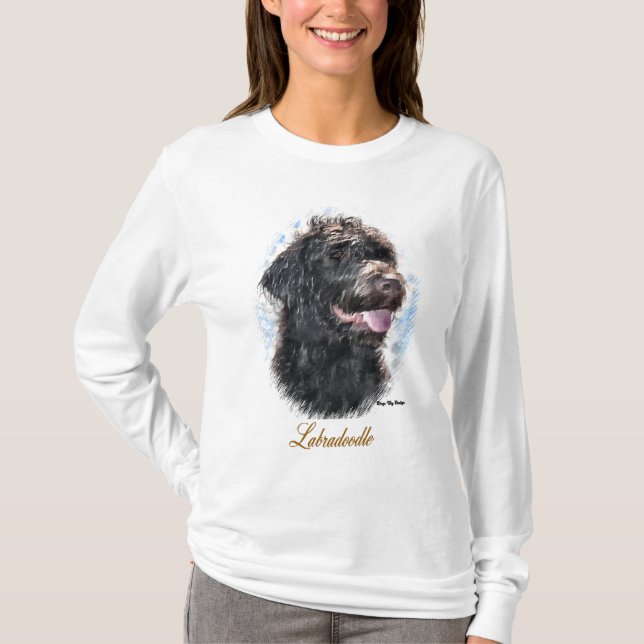 Camiseta Regalos de Labradoodle (Anverso)