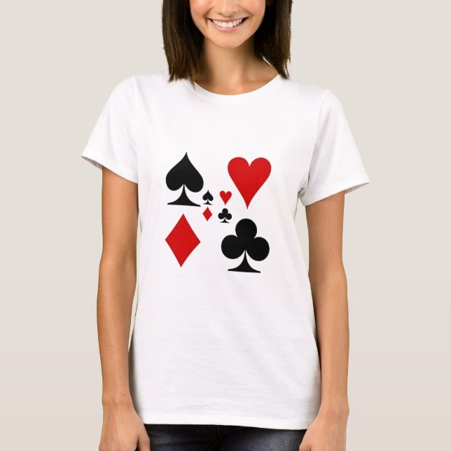 CAMISETA REGALOS DE LAS HABITACIONES DEL NAIPE (Anverso)
