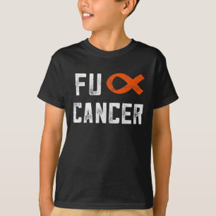 Camiseta Regalos De Leucemia Para Mujeres Con Cáncer De Fck