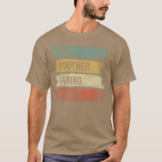 Camiseta Regalos de leyenda de juegos para hermanos adolesc