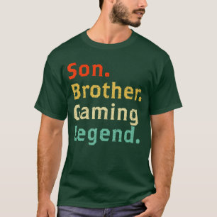 Camiseta Regalos de leyenda de juegos para hermanos hijos