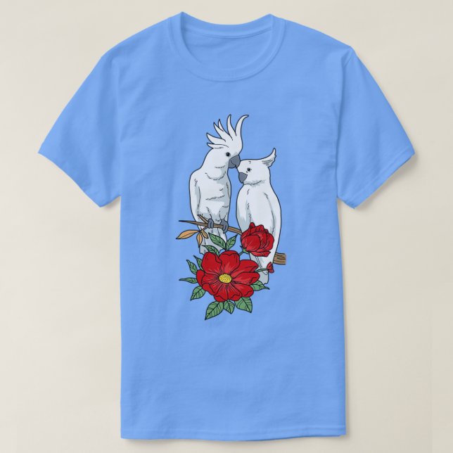 Camiseta Regalos de loro hawaiano tropical regalo de loro h (Diseño del anverso)