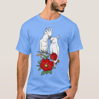 Camiseta Regalos de loro hawaiano tropical regalo de loro h