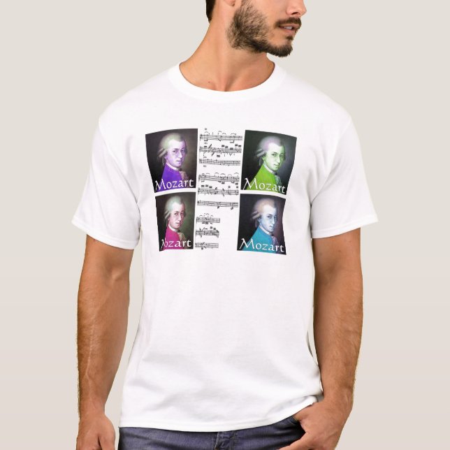 Camiseta Regalos de los amantes de Mozart (Anverso)