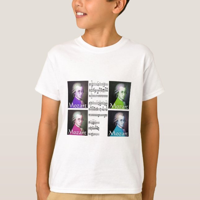 Camiseta Regalos de los amantes de Mozart (Anverso)