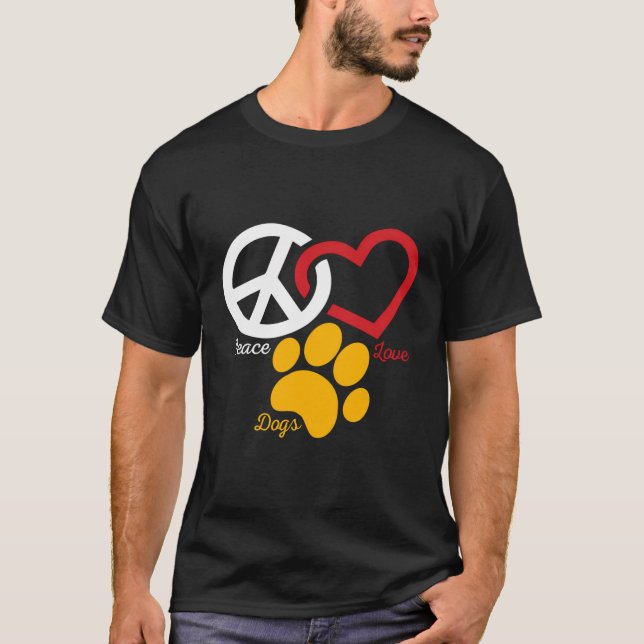 Camiseta Regalos de los amantes del perro - Impresión de la (Anverso)