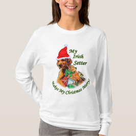 Camiseta Regalos de los Navidades irlandeses