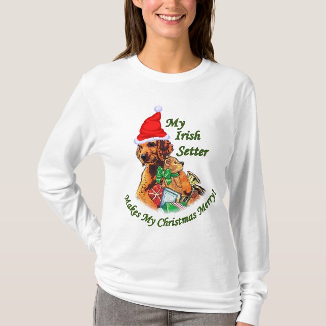 Camiseta Regalos de los Navidades irlandeses (Anverso)