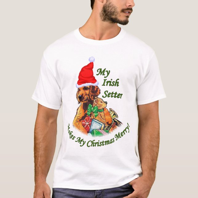 Camiseta Regalos de los Navidades irlandeses (Anverso)
