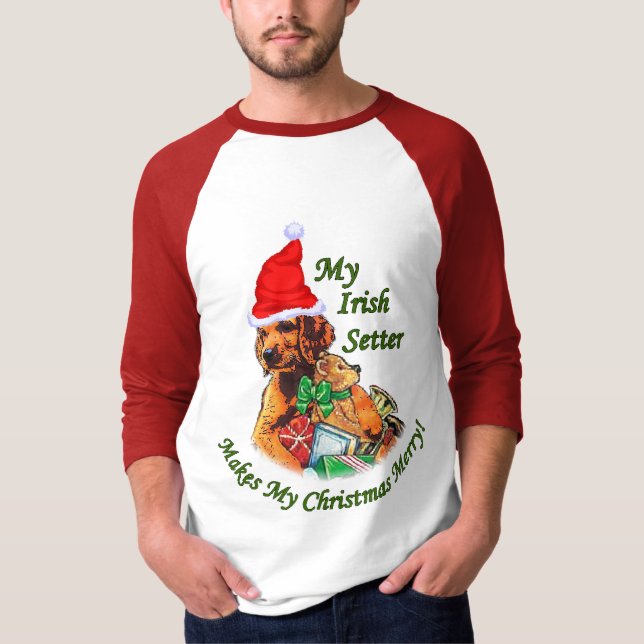 Camiseta Regalos de los Navidades irlandeses (Anverso)
