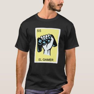 Camiseta Regalos de lotería Fuuny El Gamer Mujeres Mam Lote