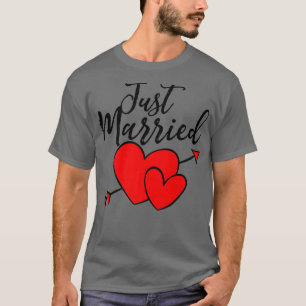 Camiseta Regalos de luna de miel Cute Just Married para esp