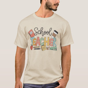 Camiseta Regalos de maestros de escuela que enseñan a futur