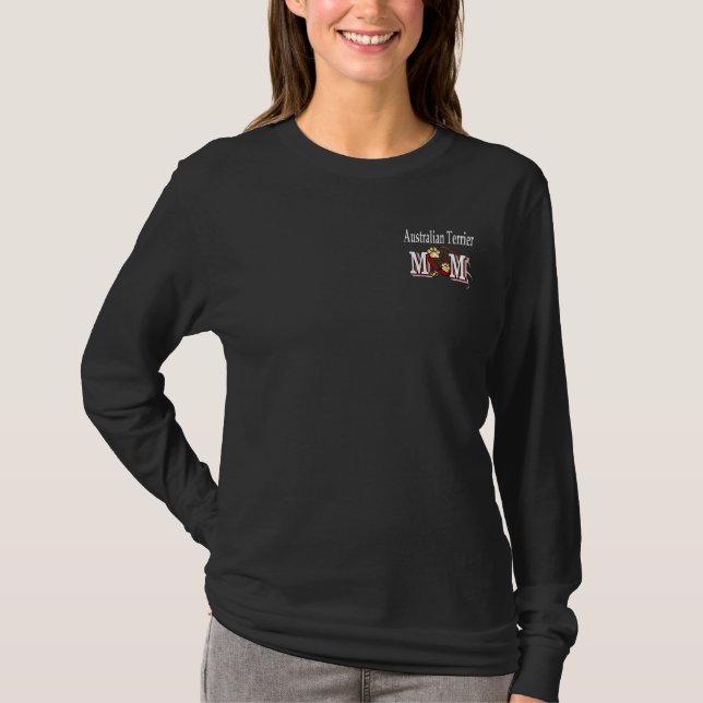 Camiseta regalos de mamá de australia terrier (Anverso)