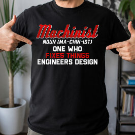 Camiseta Regalos de maquinista ingeniero significado