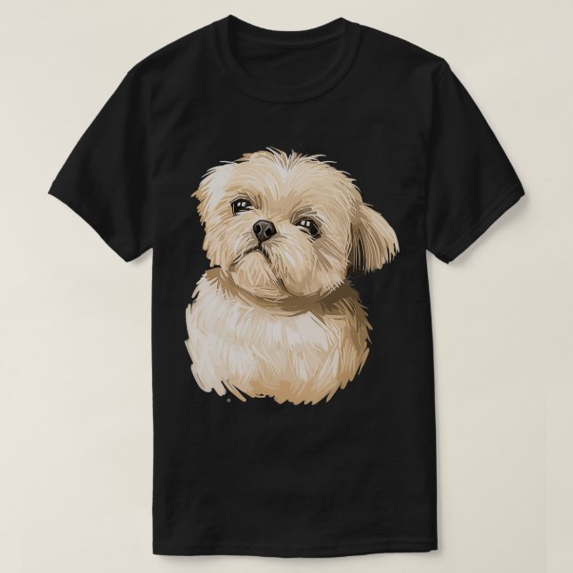 Camiseta Regalos de Mascota animal chiita zu (Diseño del anverso)